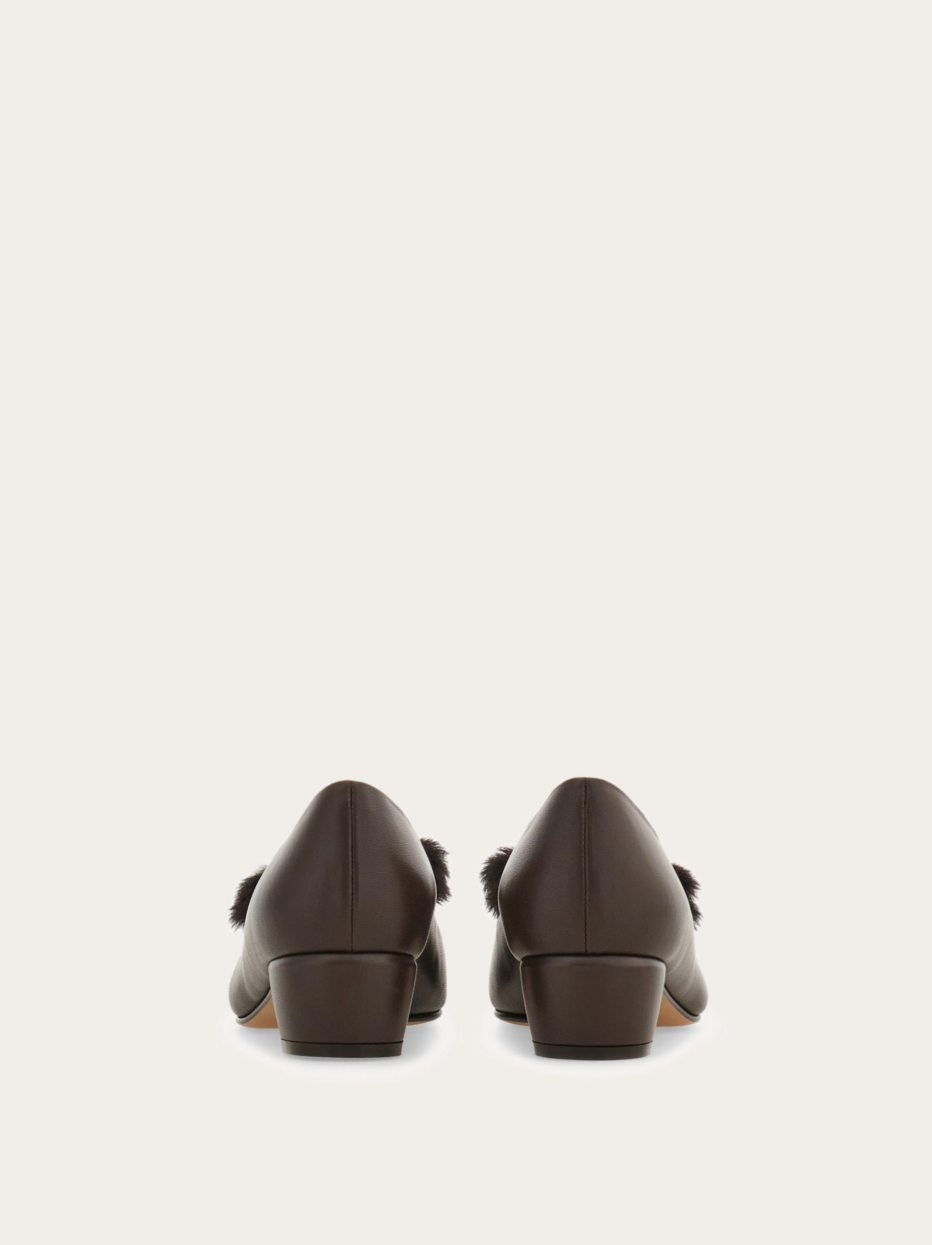 Ferragamo Vara block heel pump - Image 3